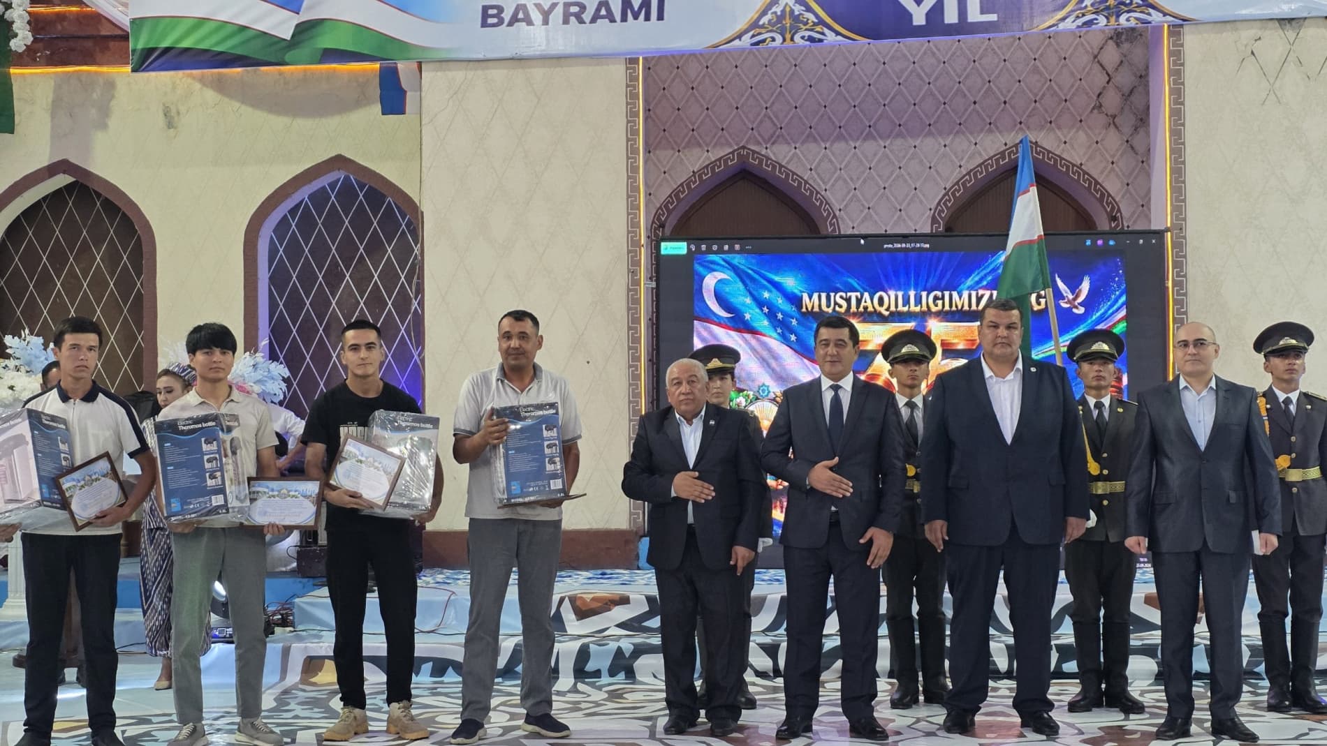 Mustaqillik bayrami — ko‘tarinki ruhda nishonlandi!