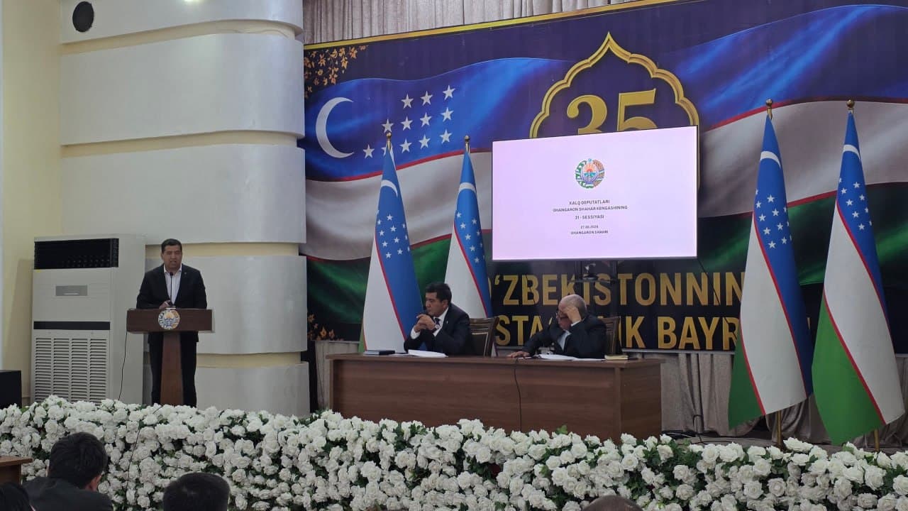 Xalq deputatlari Ohangaron shahar Kengashining navbatdagi 31-sessiyasi bo‘lib o‘tdi
