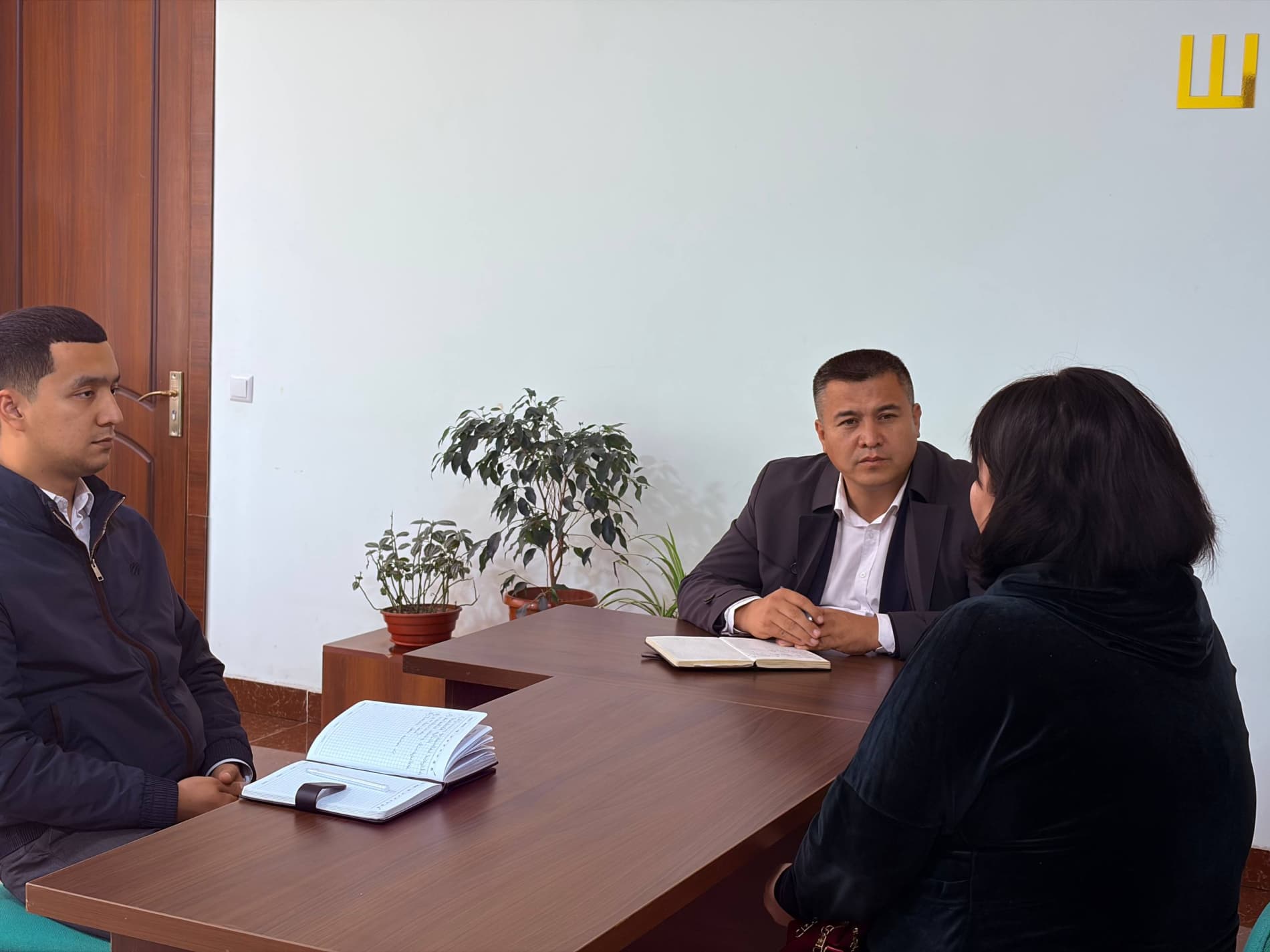 Shahar hokimi o'rinbosari Soxib Axmedov tomonidan shaxsiy qabullari o'tkazildi