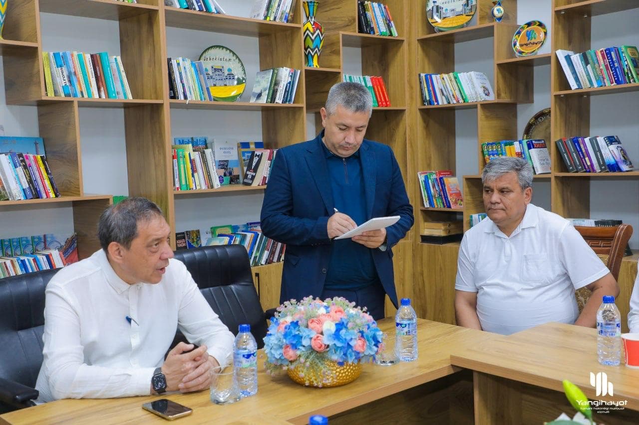 Xushnud mahallasida yoshlar bilan uchrashuv o‘tkazildi