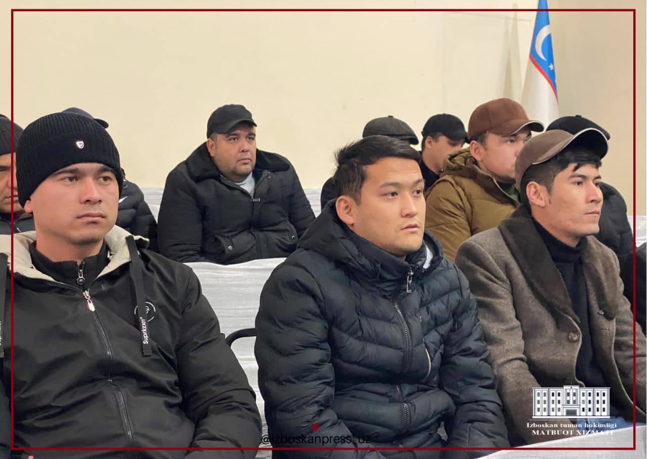 Избоскан туманида “Маҳалла еттилиги” аъзолари учун ўқув семинари ўтказилди