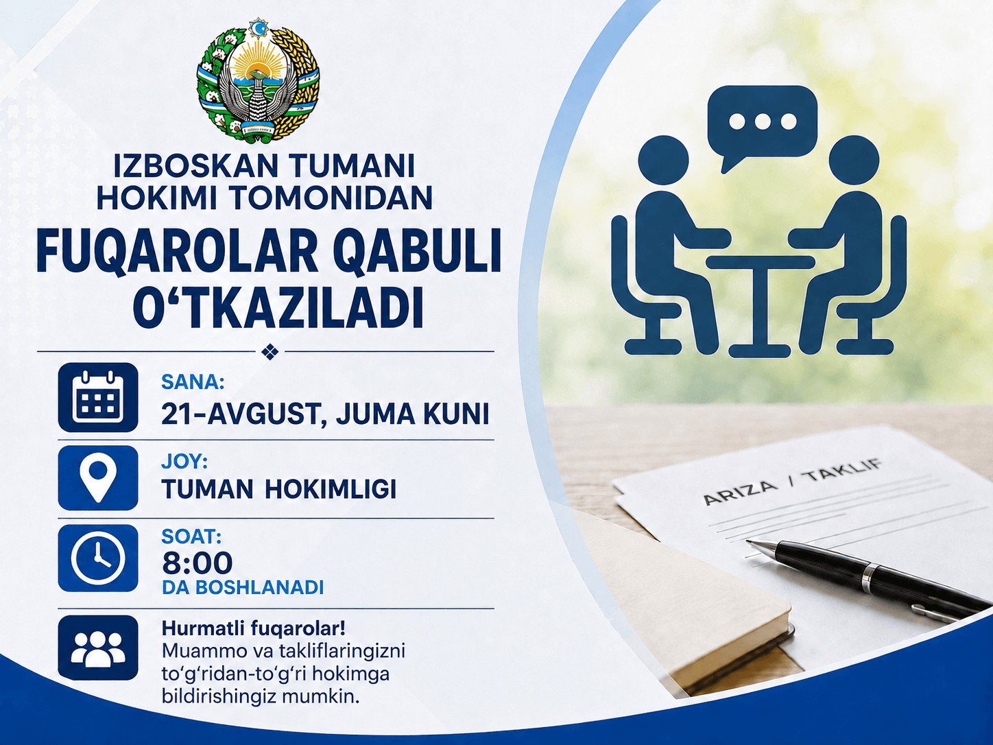 Fuqarolar qabuli