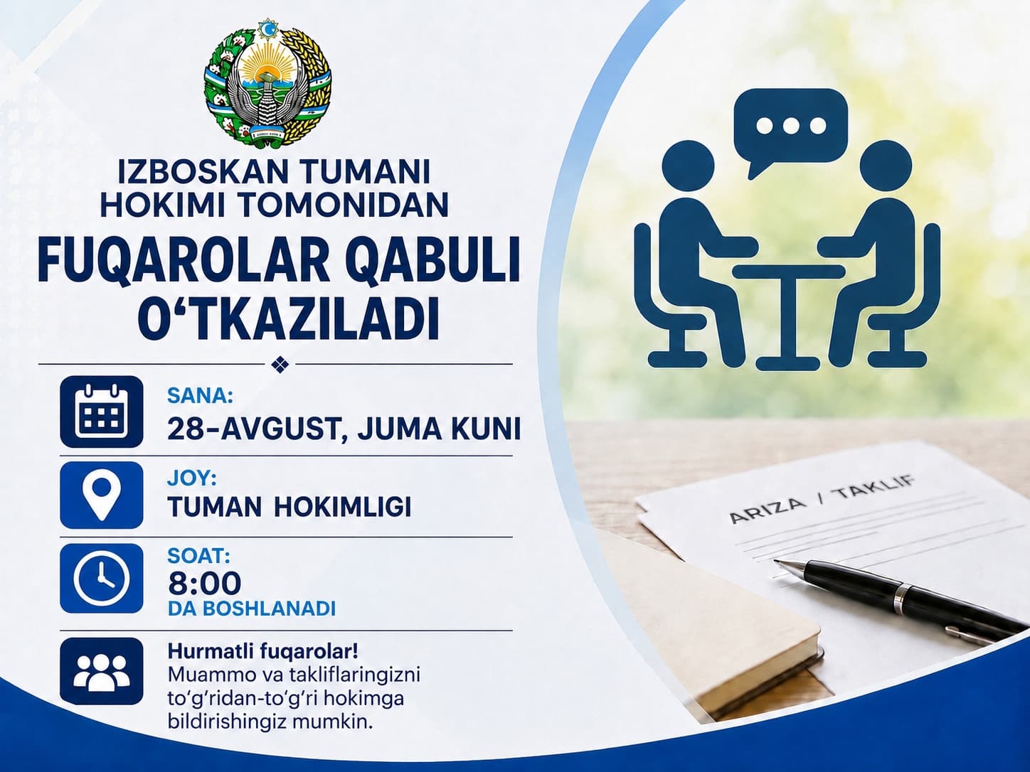 Fuqarolar qabuli