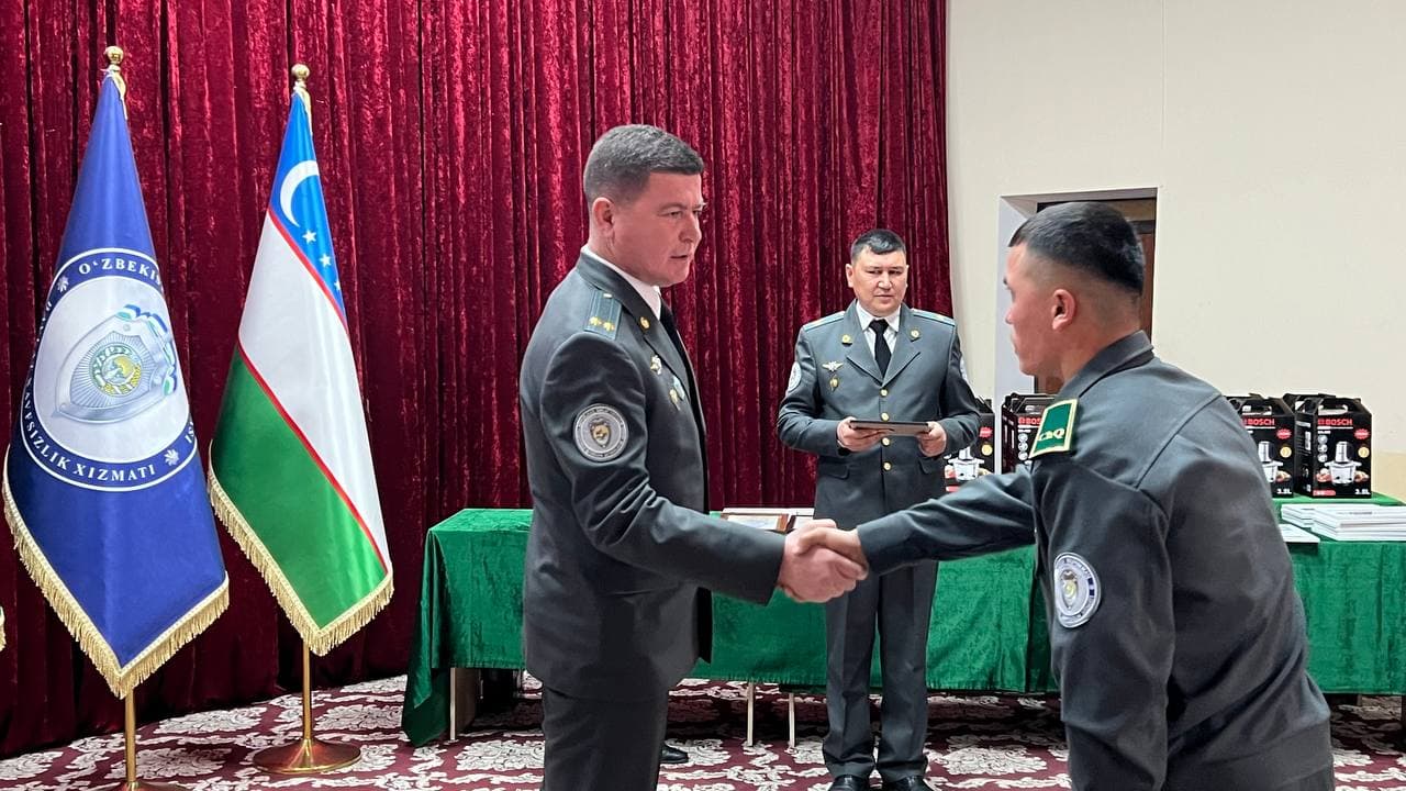 Harbiy qism tashkil topganligi munosabati bilan tantanalai tadbir bo‘lib o‘tdi