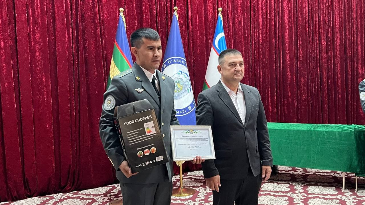 Harbiy qism tashkil topganligi munosabati bilan tantanalai tadbir bo‘lib o‘tdi