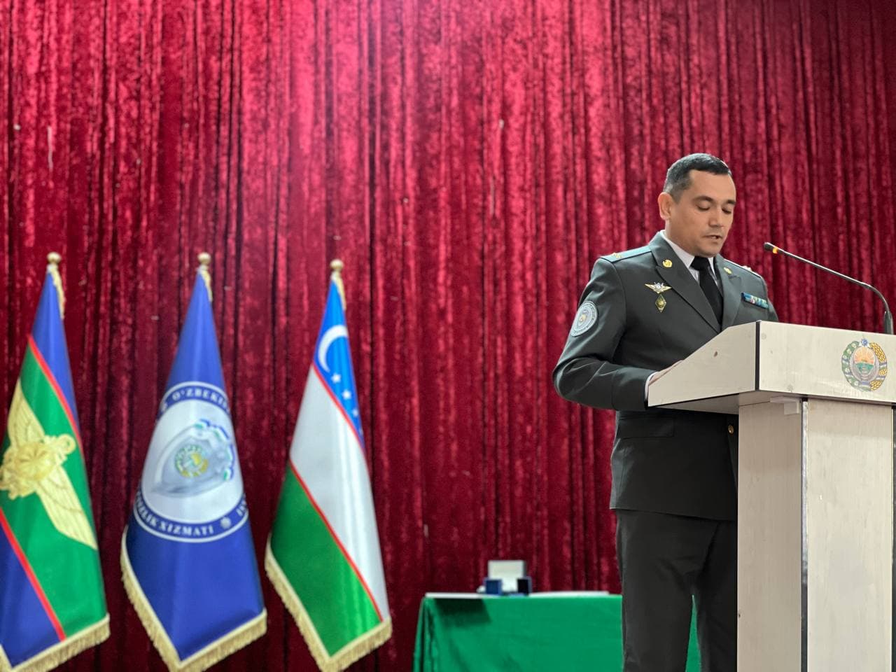 Harbiy qism tashkil topganligi munosabati bilan tantanalai tadbir bo‘lib o‘tdi