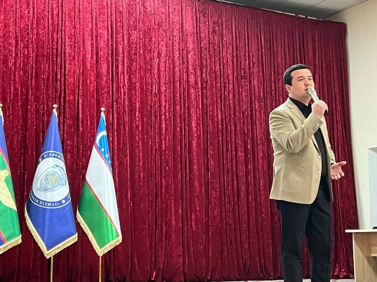 Harbiy qism tashkil topganligi munosabati bilan tantanalai tadbir bo‘lib o‘tdi