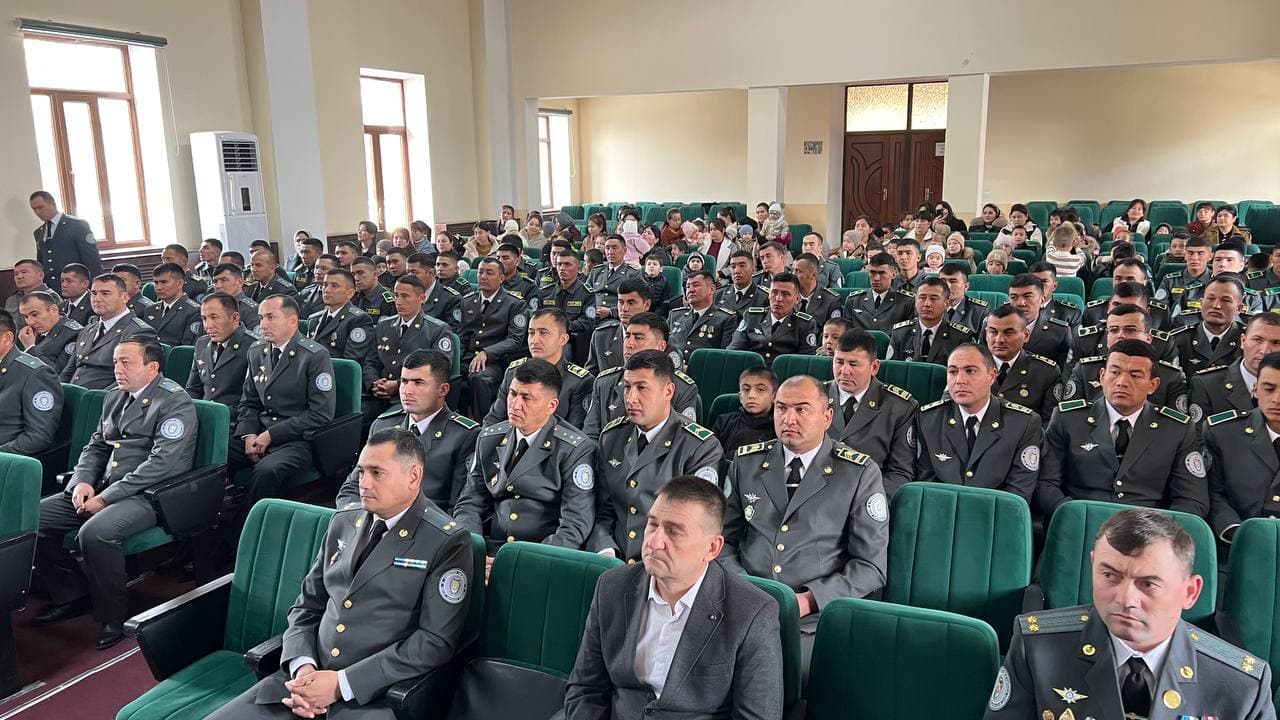 Harbiy qism tashkil topganligi munosabati bilan tantanalai tadbir bo‘lib o‘tdi