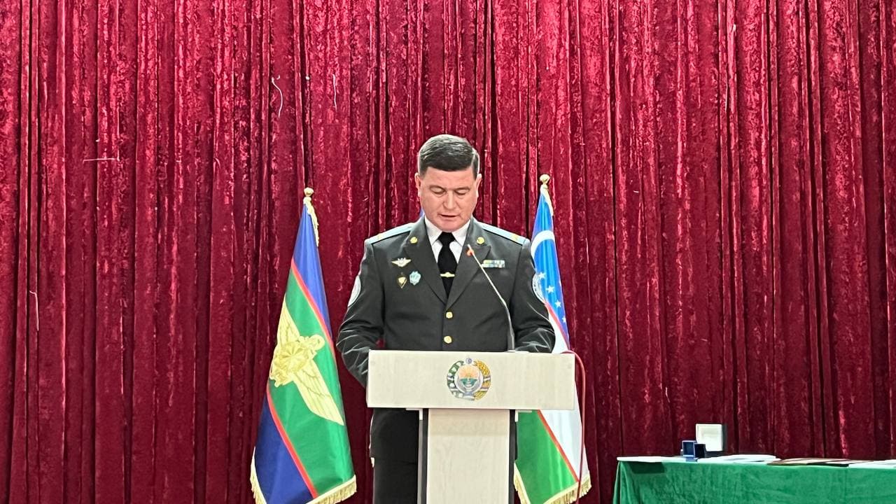 Harbiy qism tashkil topganligi munosabati bilan tantanalai tadbir bo‘lib o‘tdi