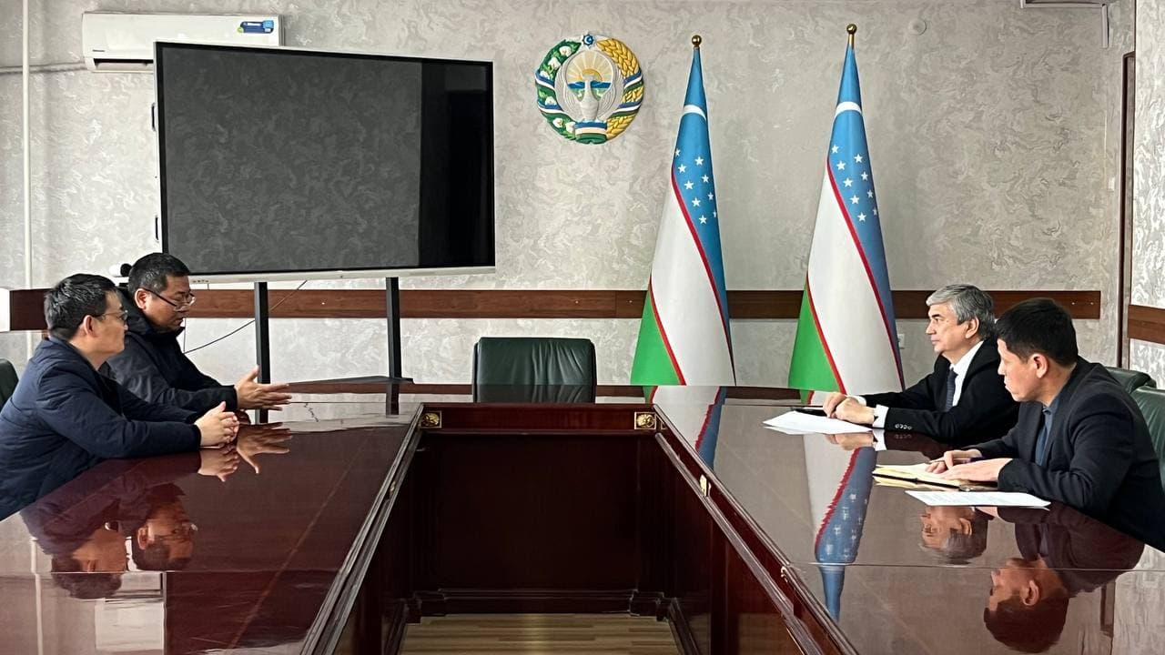 Bahrom Norqobilov xitoylik hamkorlar bilan uchrashdi