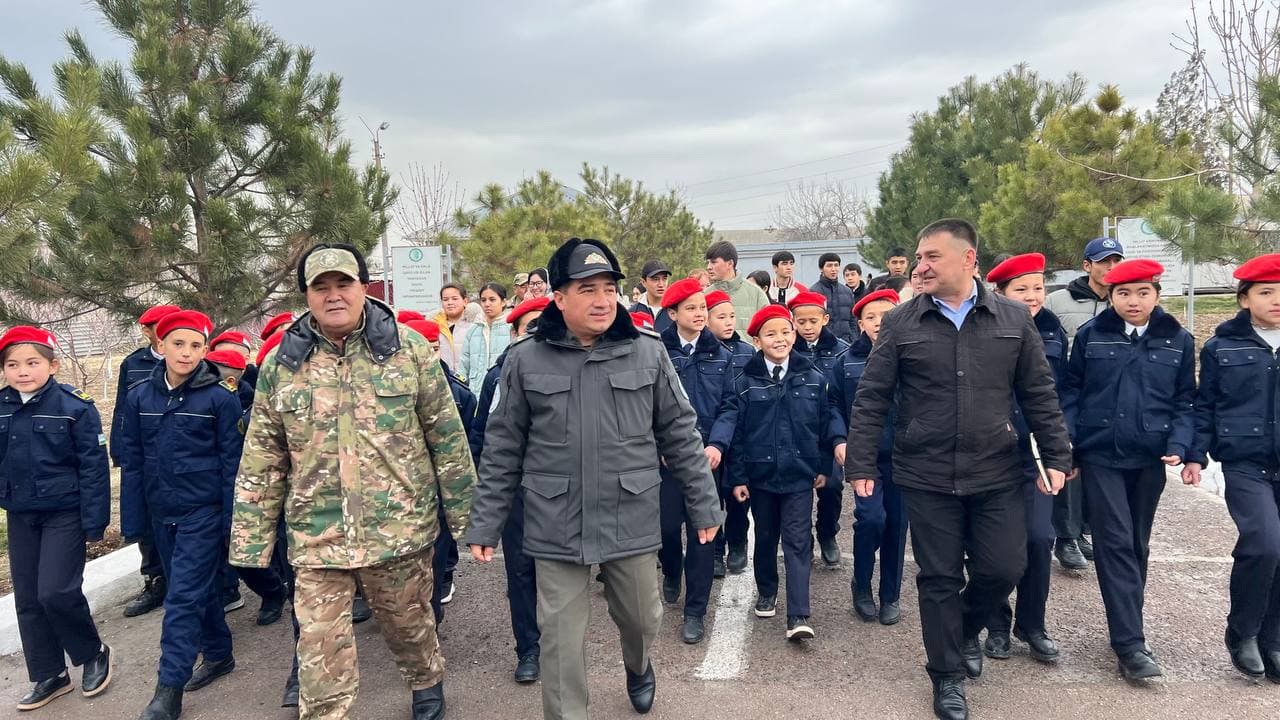 Ohangaron tumanida "Vatan himoyachilari kuni"ga bag‘ishlangan “Ochiq eshiklar kuni” tadbiri o‘tkazildi