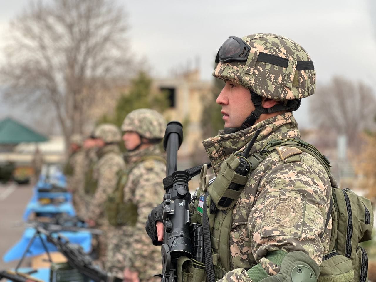 Ohangaron tumanida "Vatan himoyachilari kuni"ga bag‘ishlangan “Ochiq eshiklar kuni” tadbiri o‘tkazildi