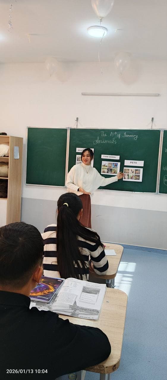 “Sanam” mahallasiga Filippindan ingliz tili o‘qituvchisi keldi