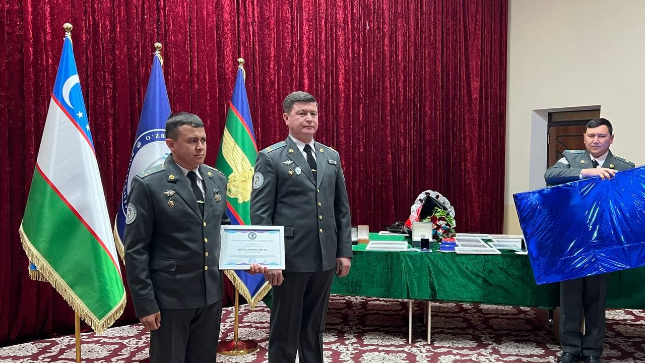 Harbiy qismda bayram tadbiri bo‘lib o‘tdi