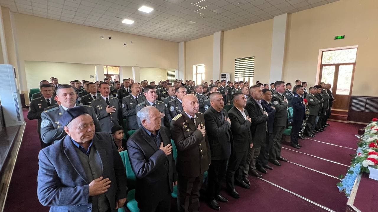 Harbiy qismda bayram tadbiri bo‘lib o‘tdi