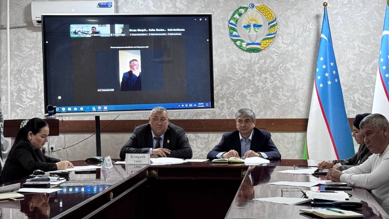 Xalq deputatlari Ohangaron tumani Kengashining navbatdagi 21-sessiyasi bo`lib o`tdi
