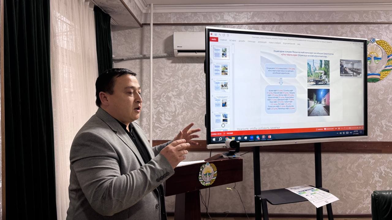 Xalq deputatlari Ohangaron tumani Kengashining navbatdagi 21-sessiyasi bo`lib o`tdi