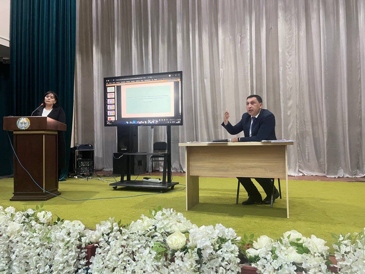 Maktabgacha va maktab ta’limi bo‘limining navbatdagi hay’at yig‘ilishi o‘tkazildi