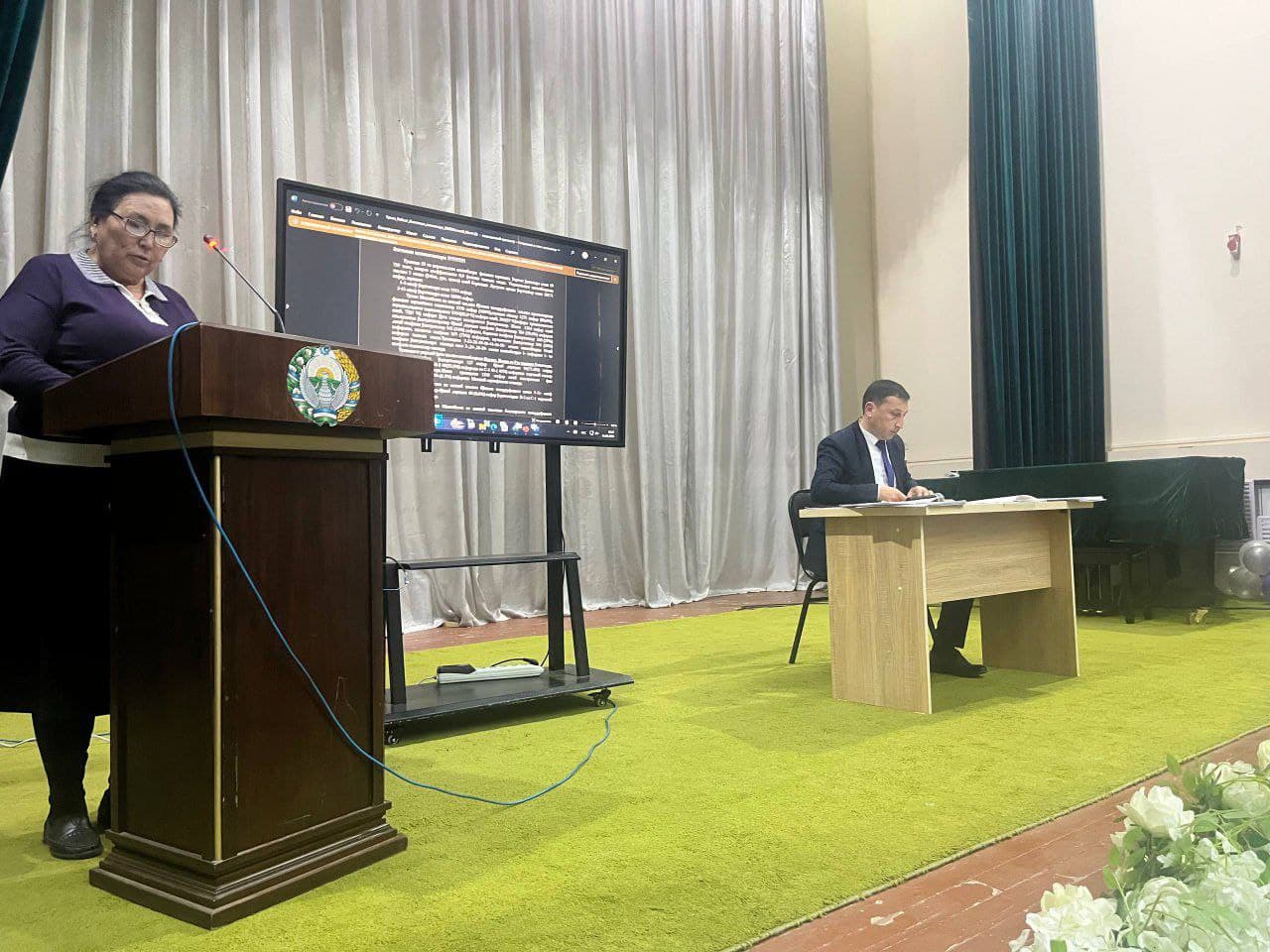 Maktabgacha va maktab ta’limi bo‘limining navbatdagi hay’at yig‘ilishi o‘tkazildi