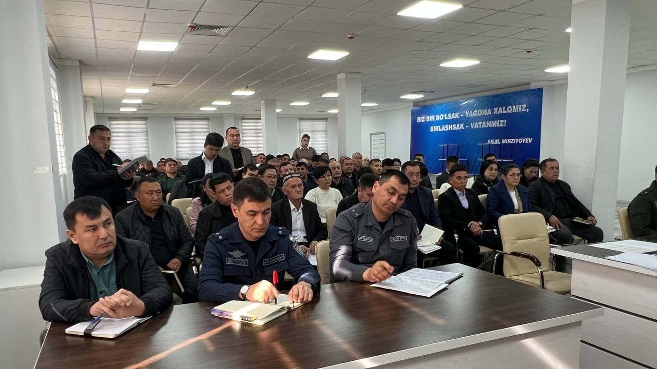 Navbatdagi "Hokimlik soati" yig‘ilishi bo‘lib o‘tdi