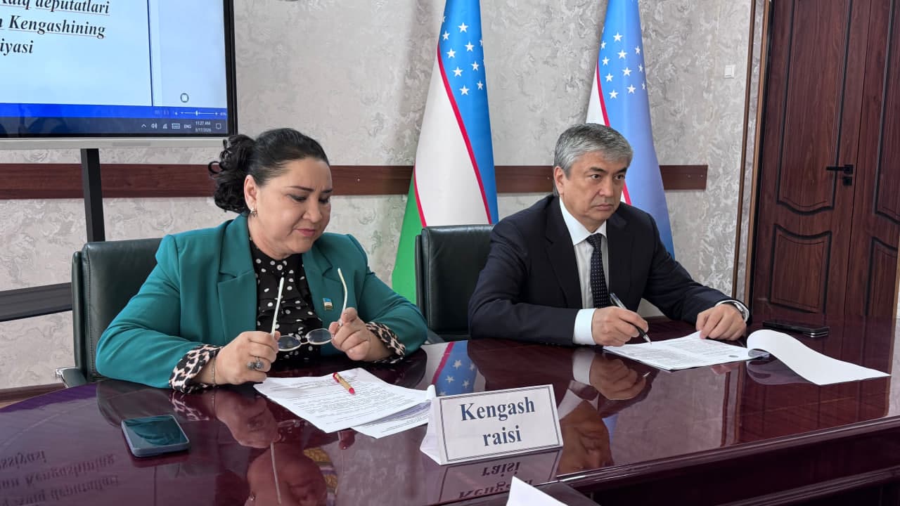 Yettinchi chaqiriq Xalq deputatlari Ohangaron tuman Kengashining navbatdagi 23-sessiyasi bo‘lib o‘tdi