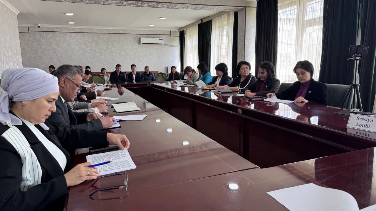 Yettinchi chaqiriq Xalq deputatlari Ohangaron tuman Kengashining navbatdagi 23-sessiyasi bo‘lib o‘tdi