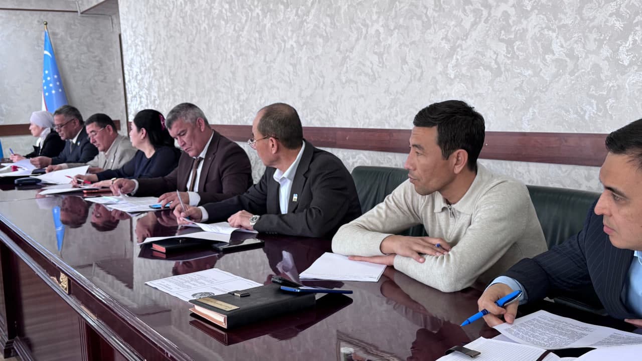 Yettinchi chaqiriq Xalq deputatlari Ohangaron tuman Kengashining navbatdagi 23-sessiyasi bo‘lib o‘tdi