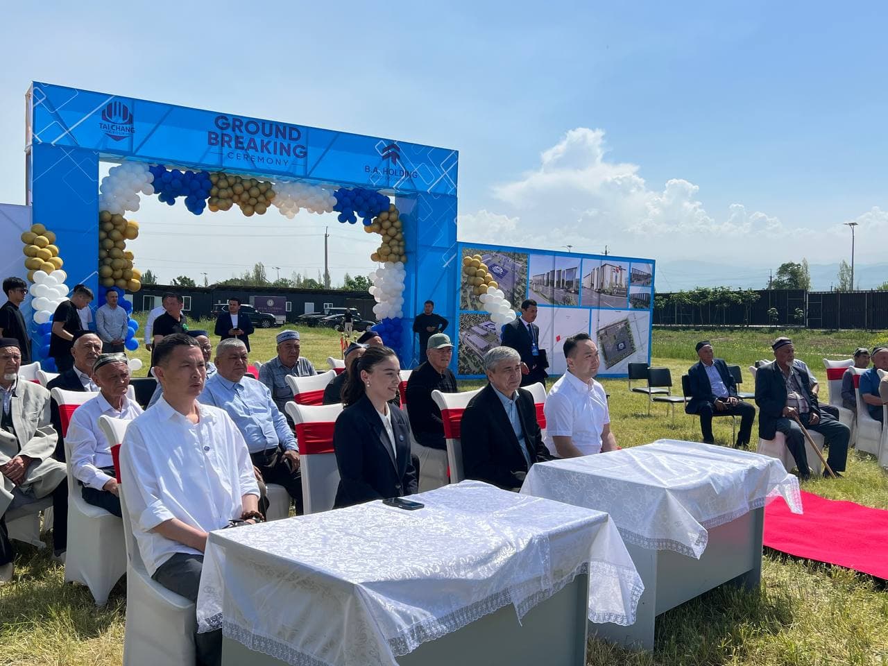 Ohangaronda yirik sanoat loyihasiga tamal toshi qo‘yildi