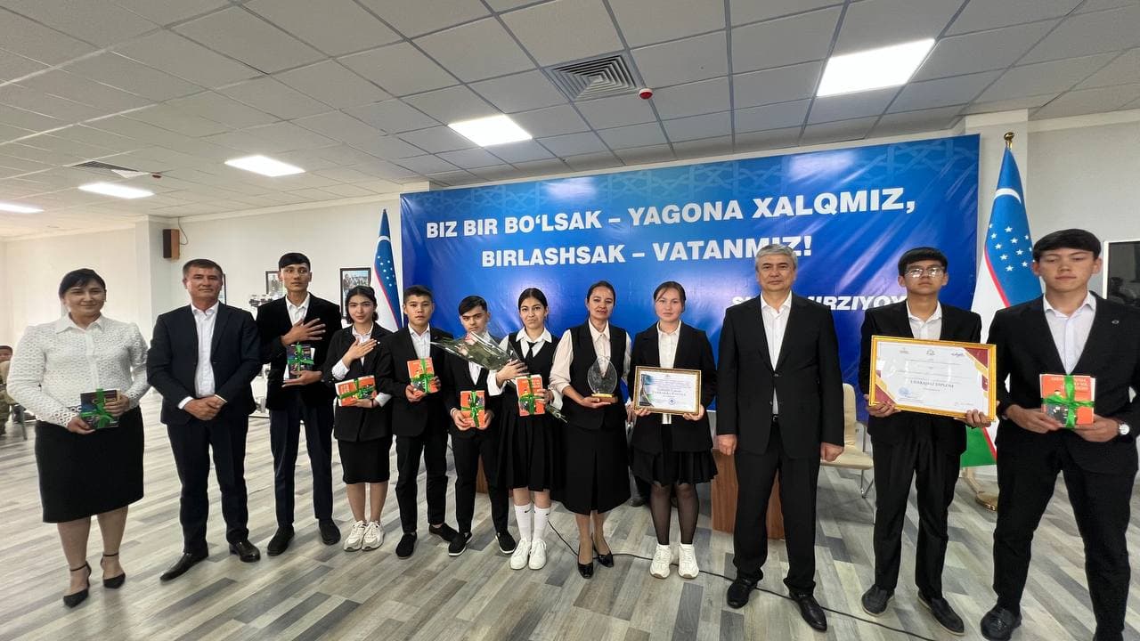 Bahrom Norqobilov tuman yoshlari bilan uchrashuv o‘tkazdi