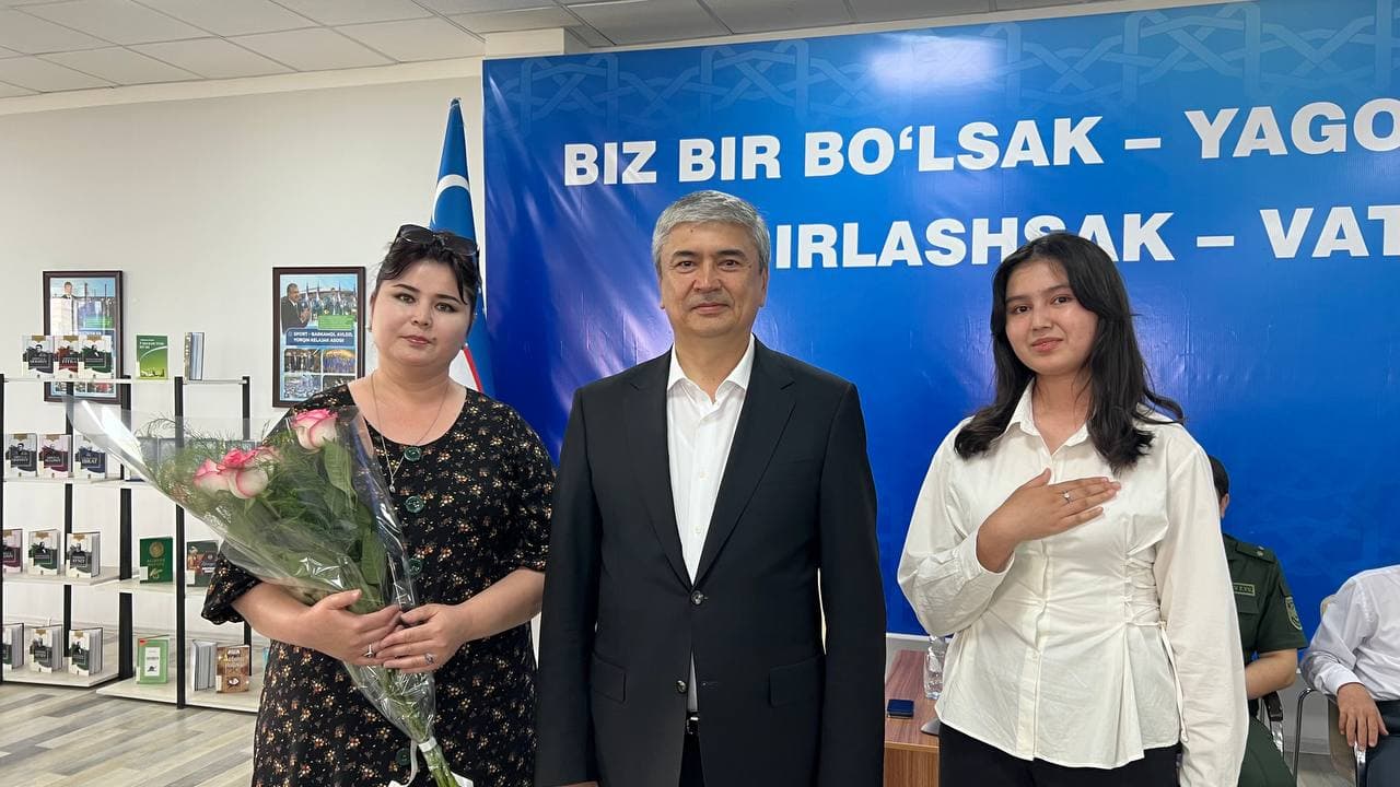 Bahrom Norqobilov tuman yoshlari bilan uchrashuv o‘tkazdi