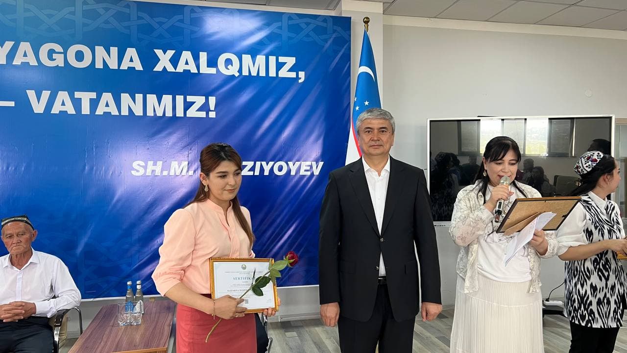 Bahrom Norqobilov tuman yoshlari bilan uchrashuv o‘tkazdi