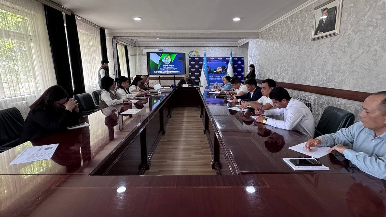 Bugun Yettinchi chaqiriq Xalq deputatlari Ohangaron tumani Kengashining navbatdan tashqari 25-sessiyasi bo‘lib o‘tdi