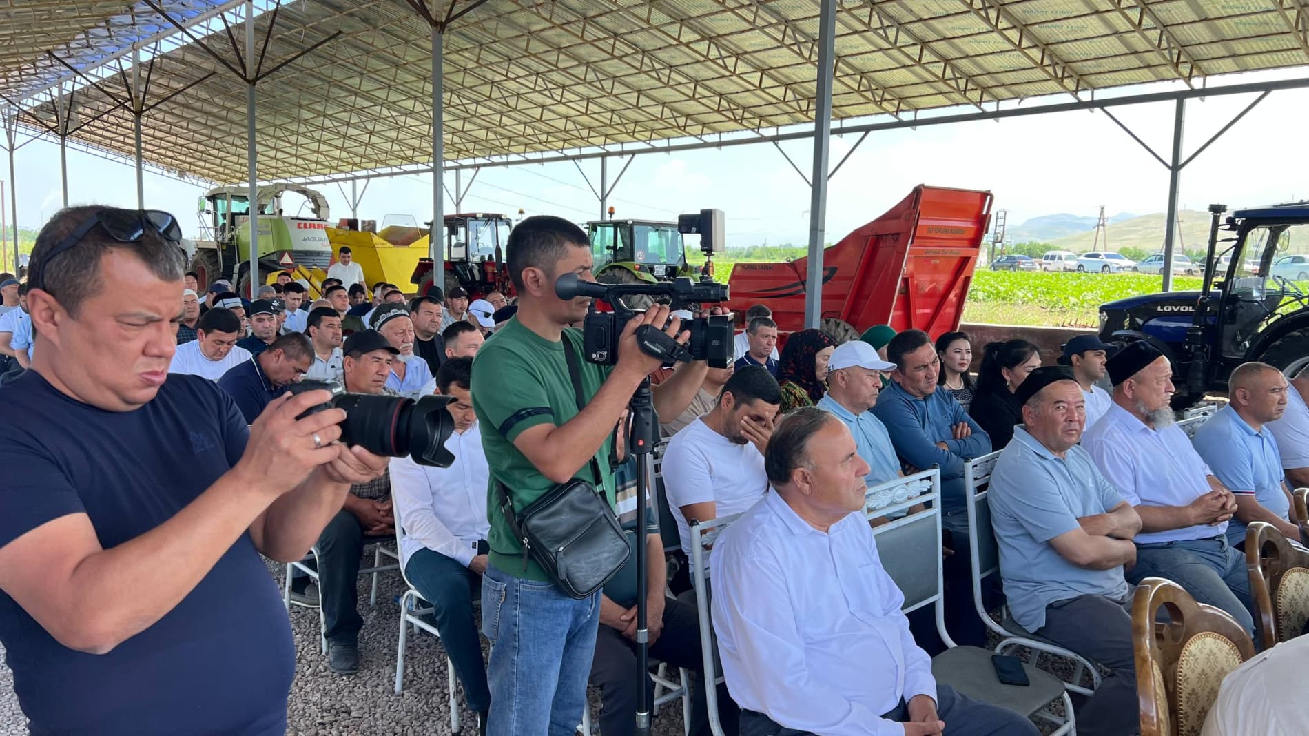 “Asl Umid Shams” fermer xo‘jaligiga press-tur uyushtirildi
