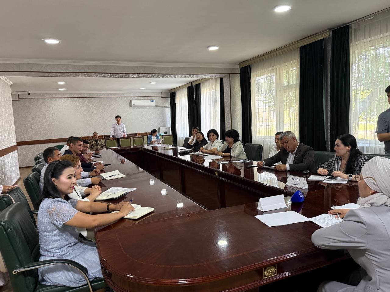 Bugun Xalq deputatlari Ohangaron tuman Kengashining navbatdan tashqari 27-sessiyasi bo‘lib o‘tdi