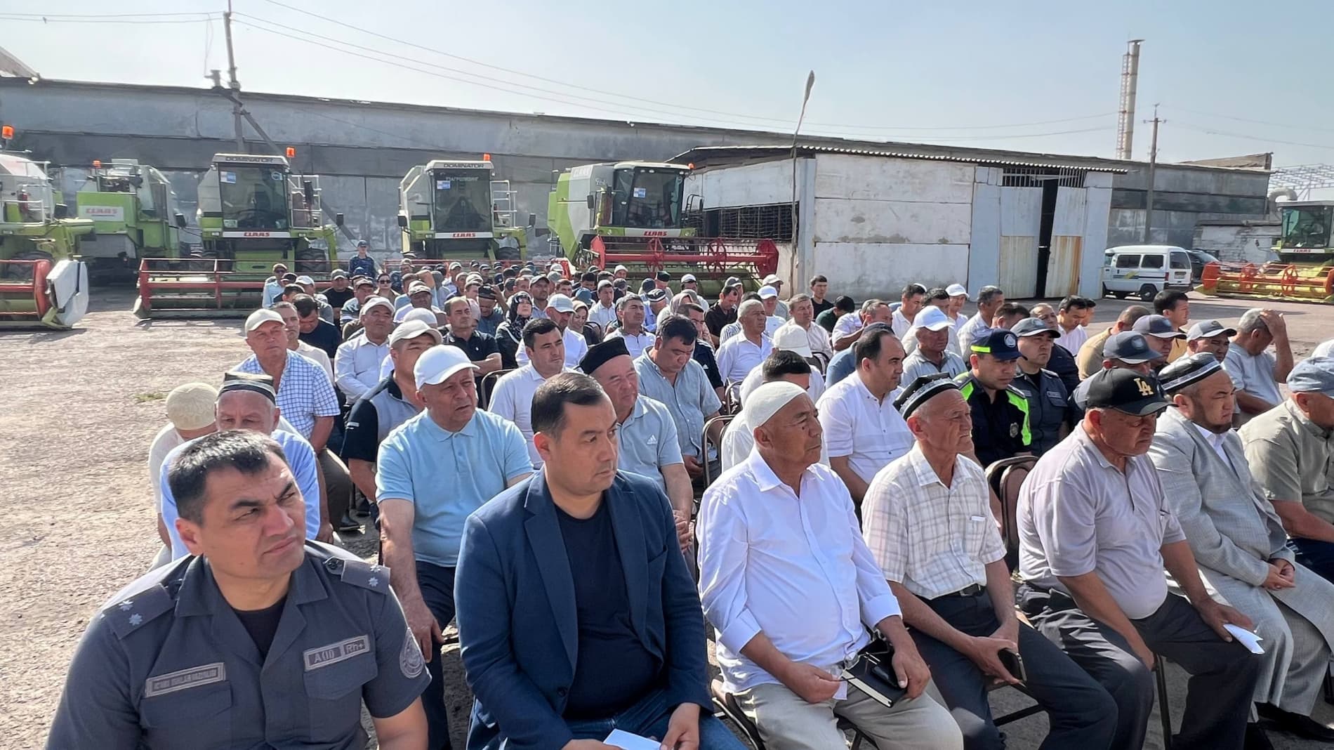 OHANGARON TUMANIDA G‘ALLA O‘RIMI MAVSUMIGA START BЕRILDI