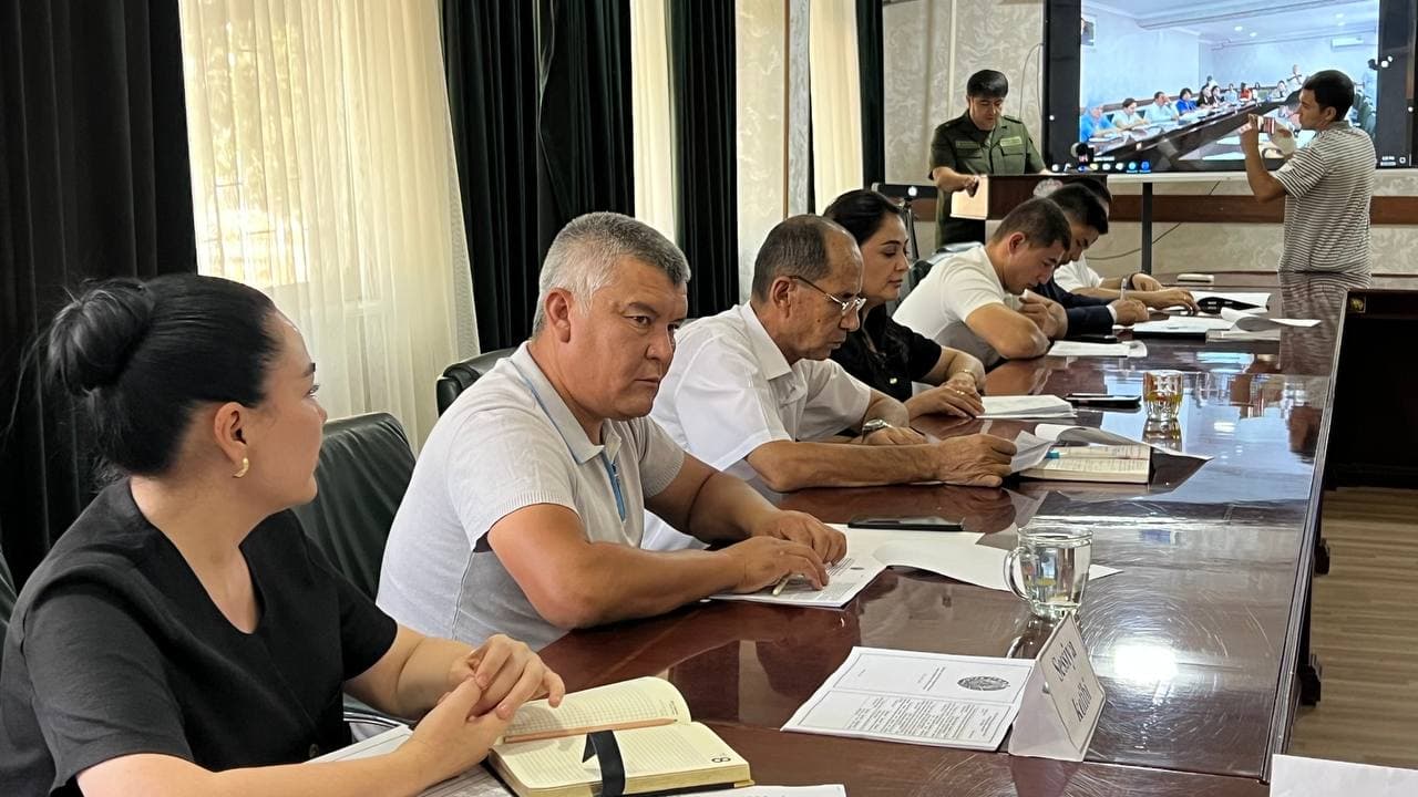 Yettinchi chaqiriq Xalq deputatlari Ohangaron tumani Kengashining navbatdagi 30-sessiyasi bo‘lib o‘tdi