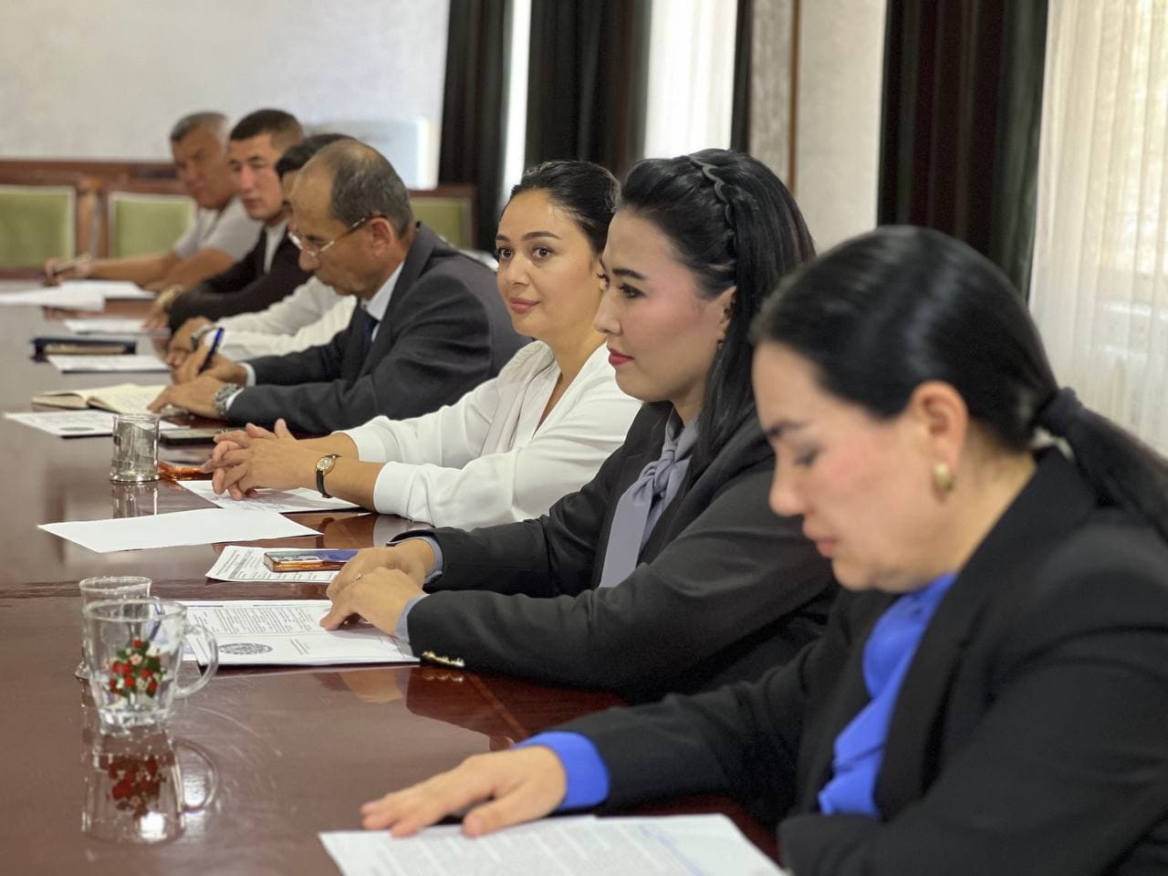 Yettinchi chaqiriq Xalq deputatlari Ohangaron tumani Kengashining 32-sessiyasi bo‘lib o‘tdi