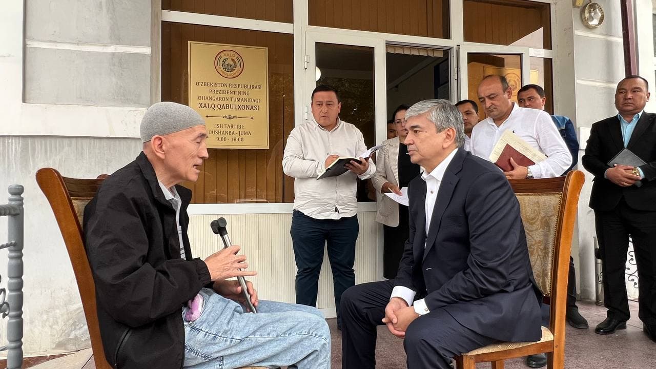 Tuman hokimi tomonidan navbatdagi fuqarolar qabuli o‘tkazildi