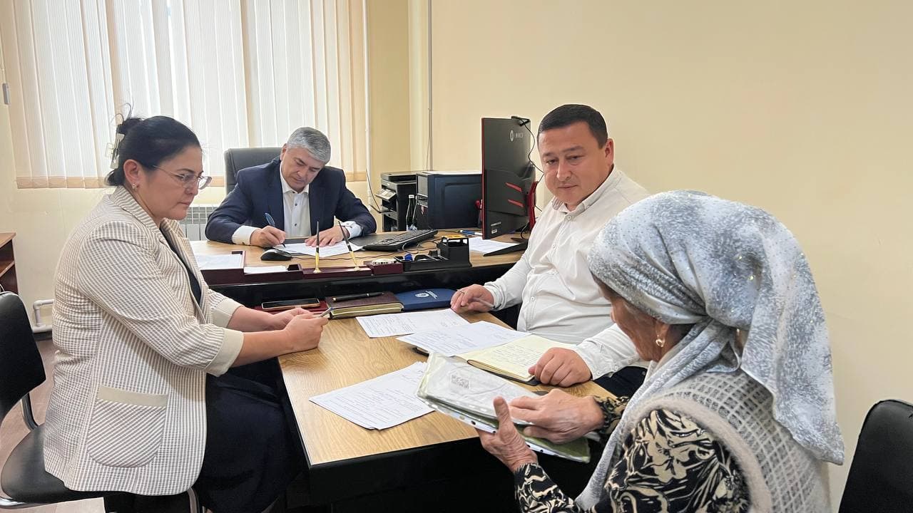 Tuman hokimi tomonidan navbatdagi fuqarolar qabuli o‘tkazildi