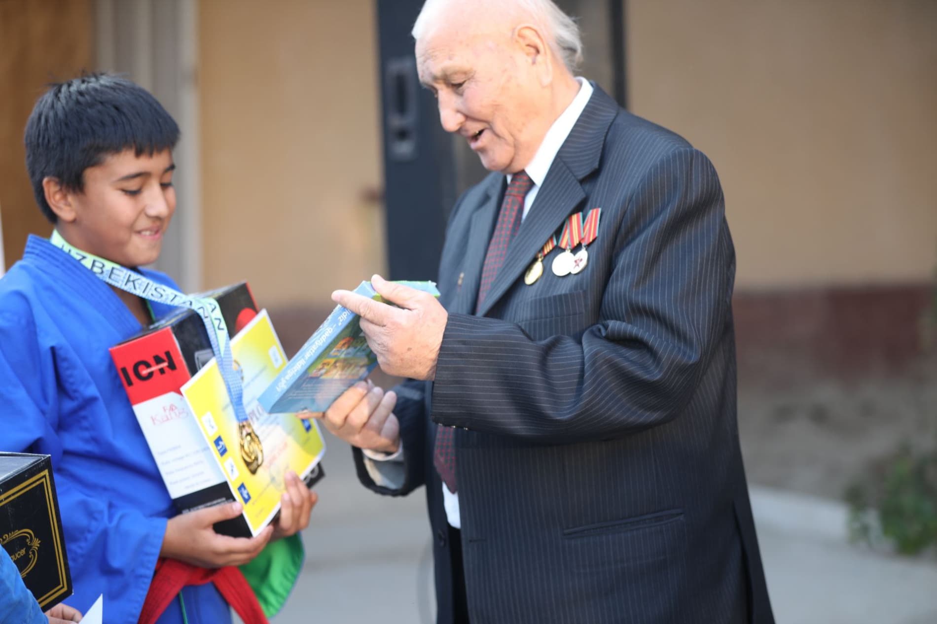 “The meeting of three generations — a place of education, upbringing, and experience”