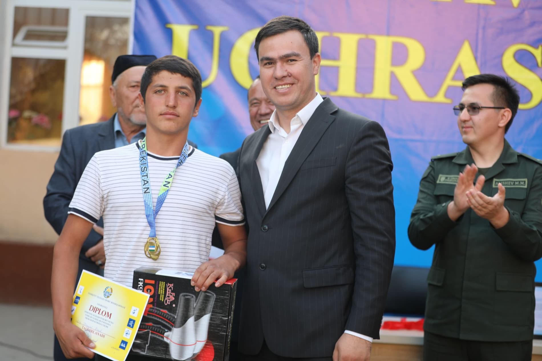 “The meeting of three generations — a place of education, upbringing, and experience”