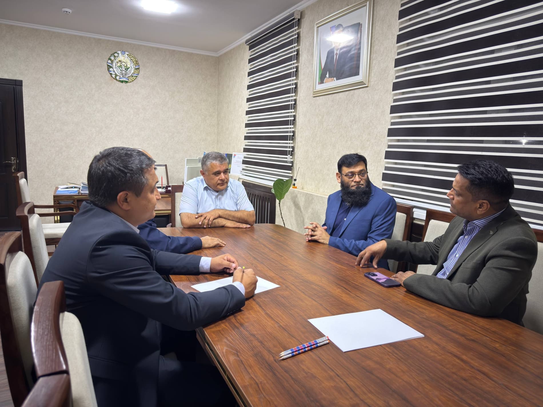 Bo‘ka tumanida Pokiston bilan o‘zaro hamkorlik istiqbollari muhokama qilindi