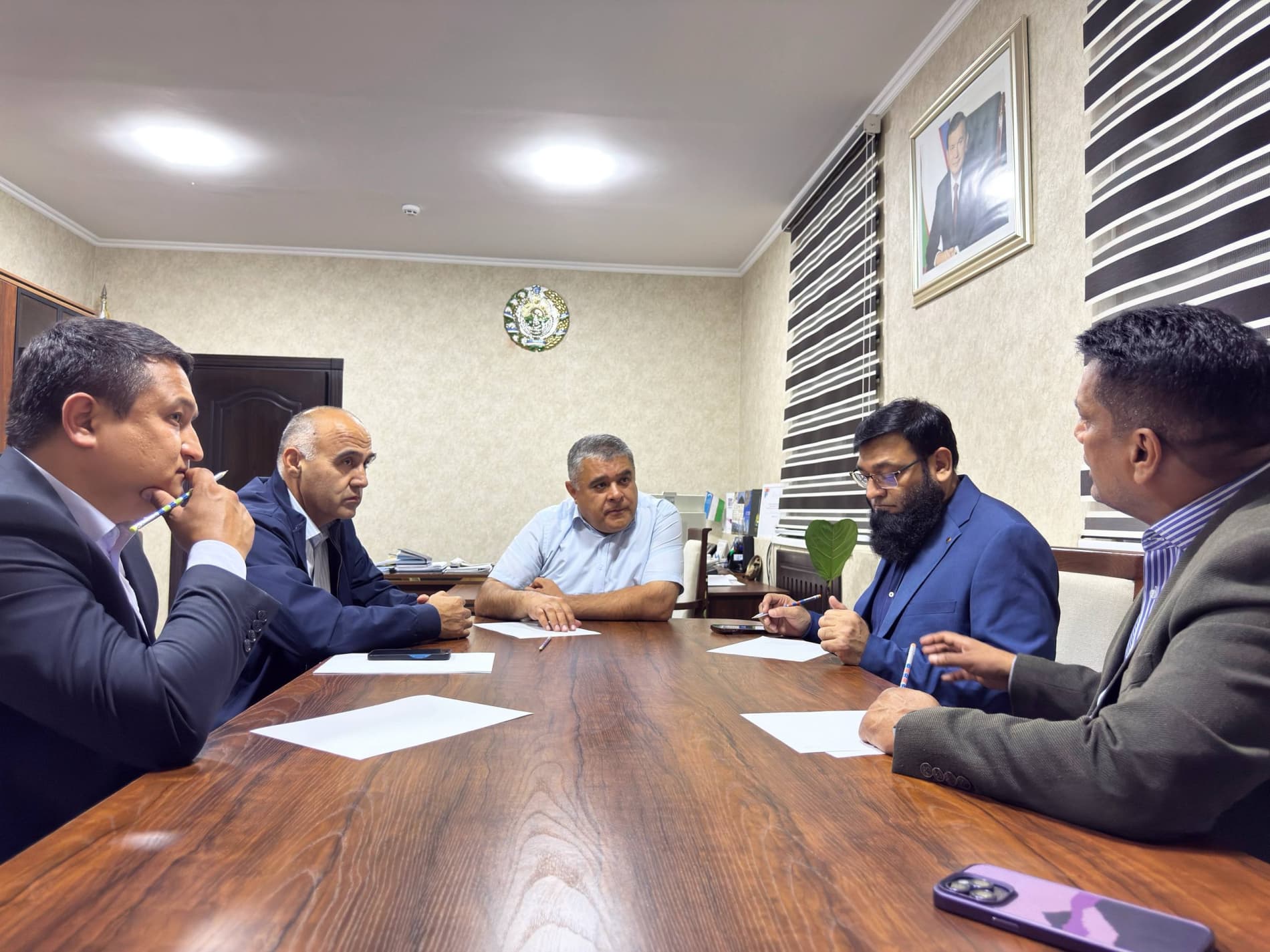 Bo‘ka tumanida Pokiston bilan o‘zaro hamkorlik istiqbollari muhokama qilindi