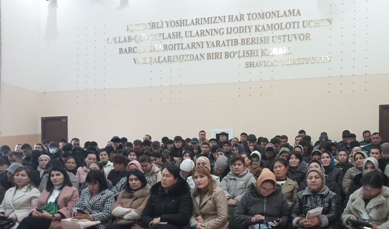 Aholi va qishloq xo‘jaligini ro‘yxatdan o‘tkazish bo‘yicha o‘quv seminari tashkil etildi