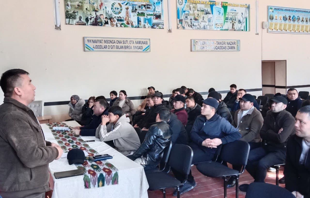 Aholini va qishloq xo‘jaligini ro‘yxatdan o‘tkazish bo‘yicha o‘quv seminari bo'lib o'tdi