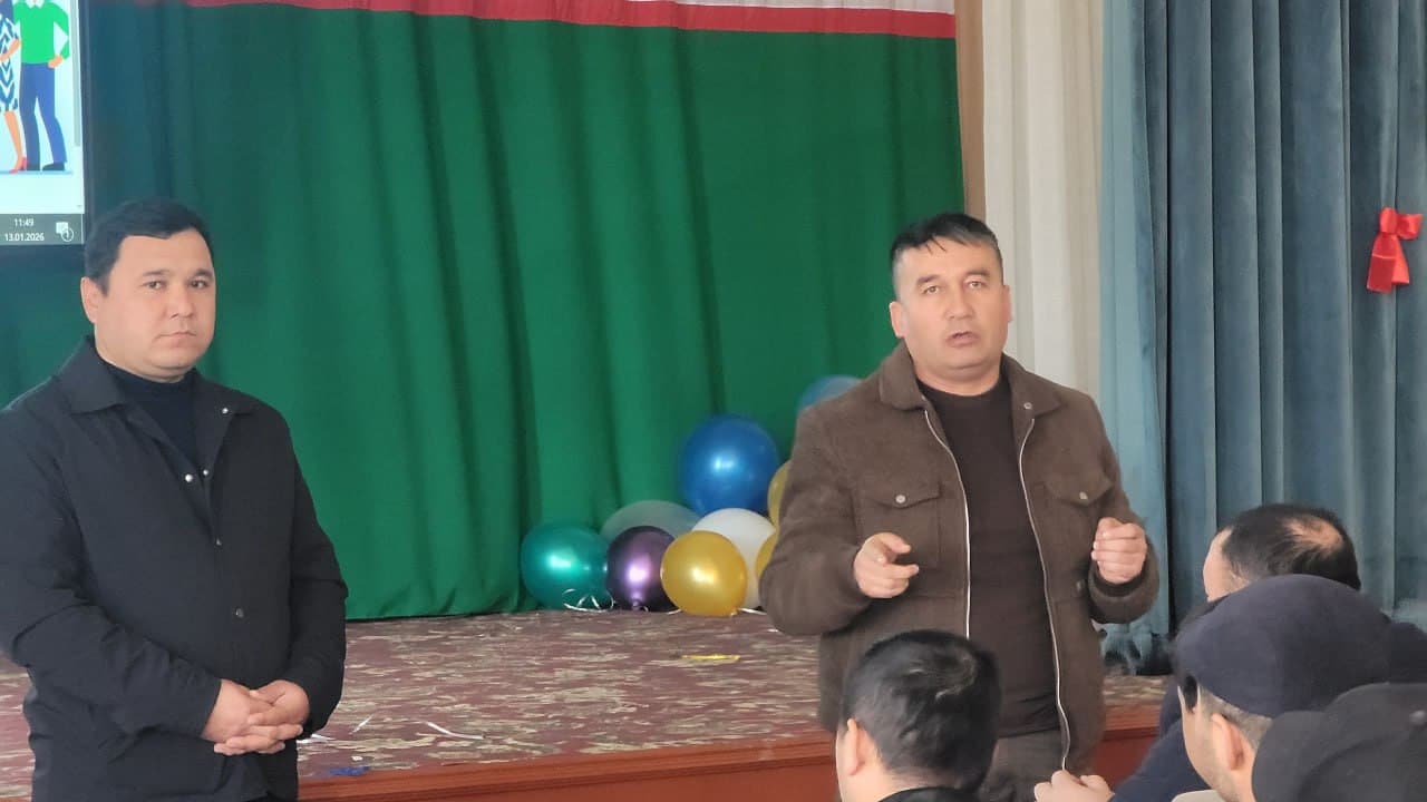 Aholini va qishloq xo‘jaligini ro‘yxatdan o‘tkazish bo‘yicha o‘quv seminari bo'lib o'tdi