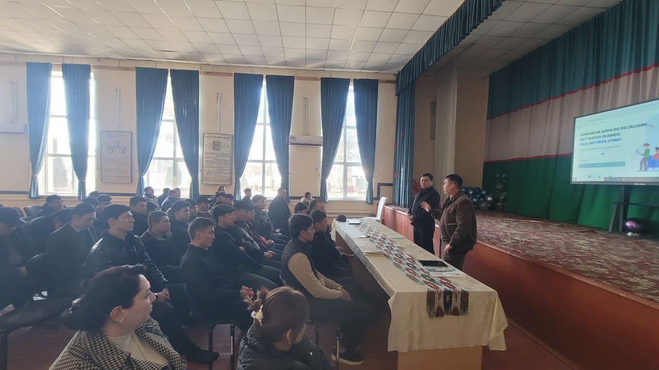 Aholini va qishloq xo‘jaligini ro‘yxatdan o‘tkazish bo‘yicha o‘quv seminari bo'lib o'tdi