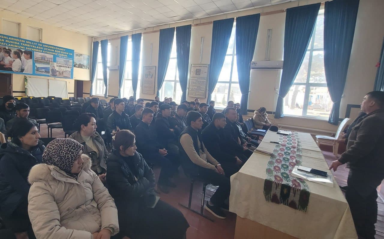 Aholini va qishloq xo‘jaligini ro‘yxatdan o‘tkazish bo‘yicha o‘quv seminari bo'lib o'tdi