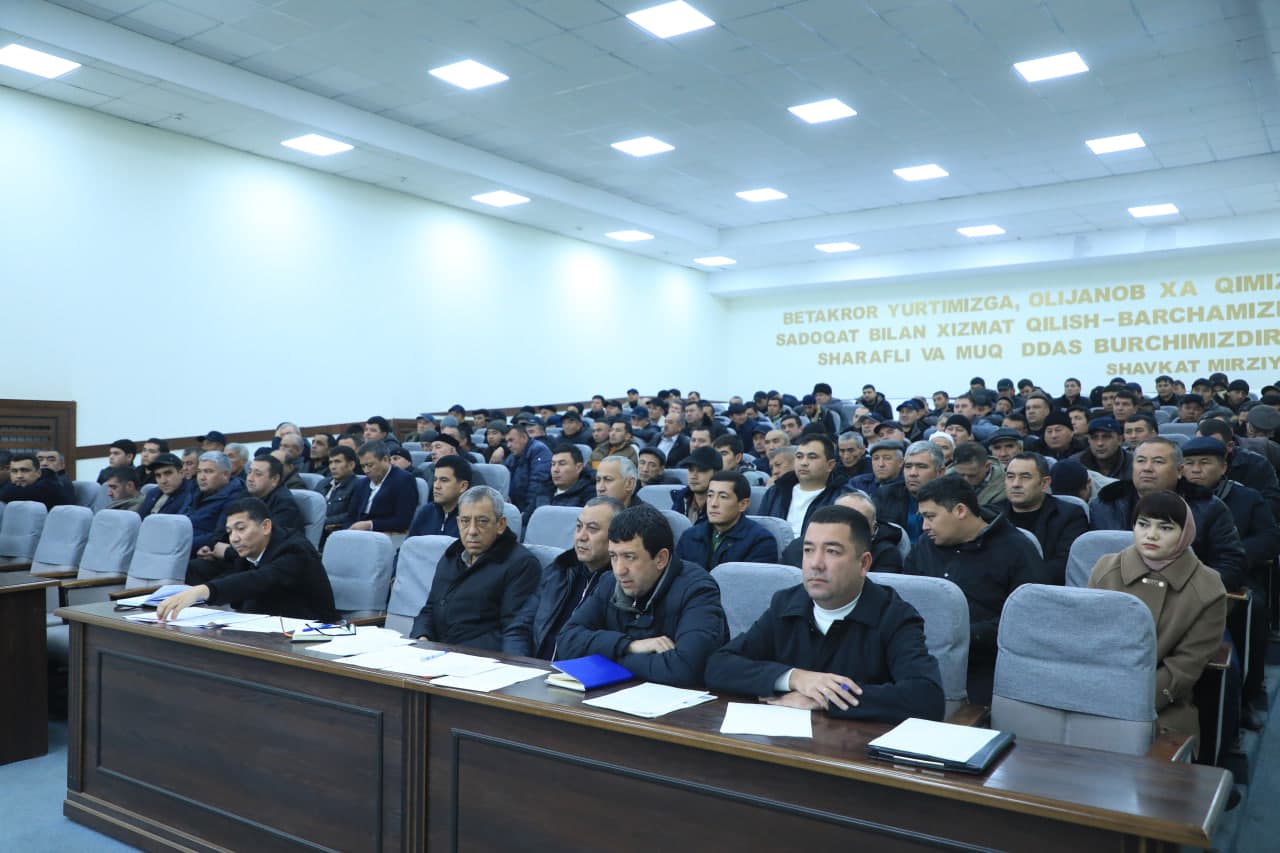 Kelgusi hosil poydevori bugundan: “Fermerlar kuni” yig‘ilishi o'tkazildi