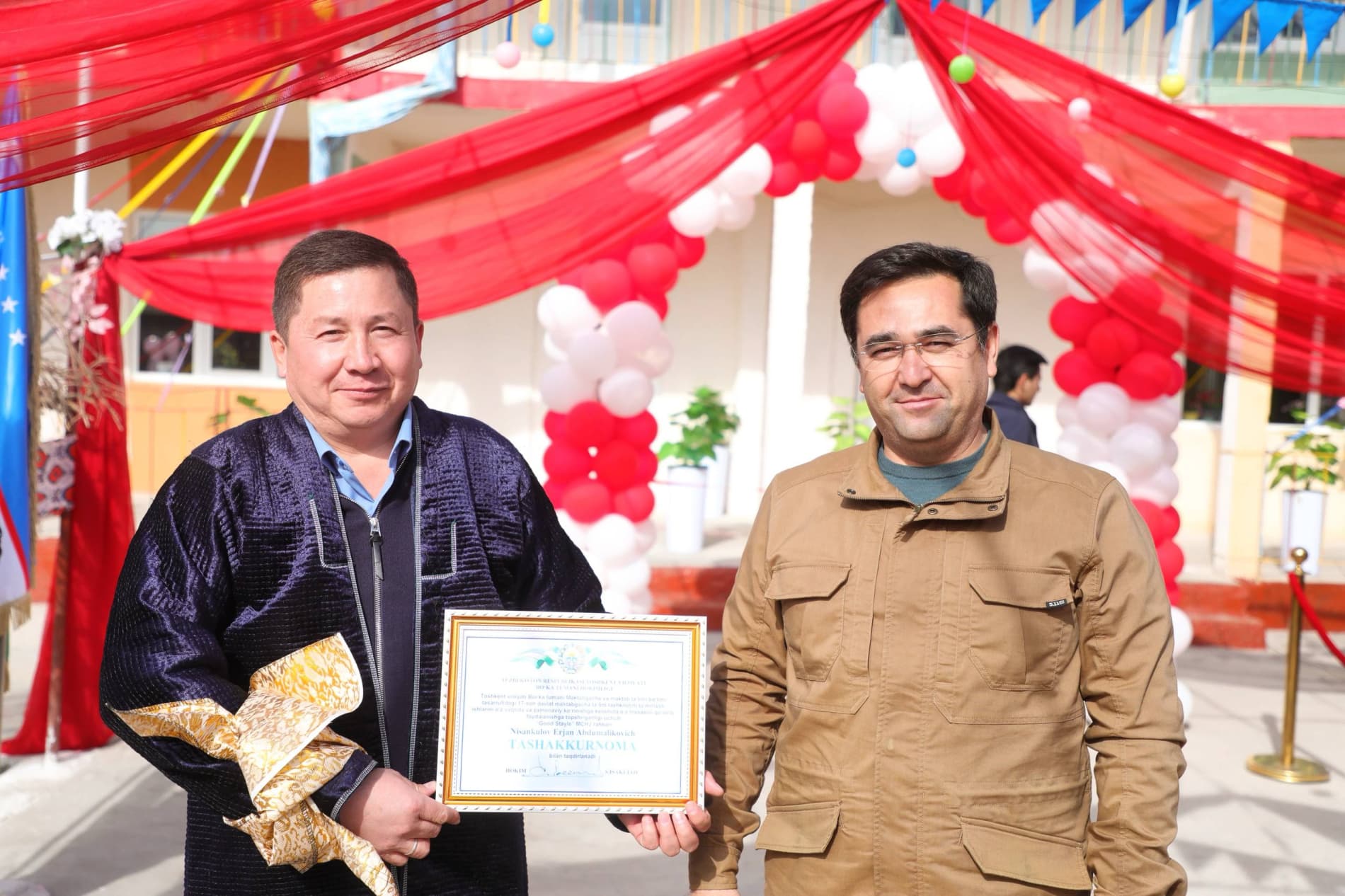 Maktabgacha ta’limga e’tibor: “Achamayli”da yangilangan bolalar bog‘chasi foydalanishga topshirildi